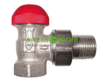 картинка 1772467 Термостатический клапан ГЕРЦ  угловой Ду-15 TS-90-V А-Технология