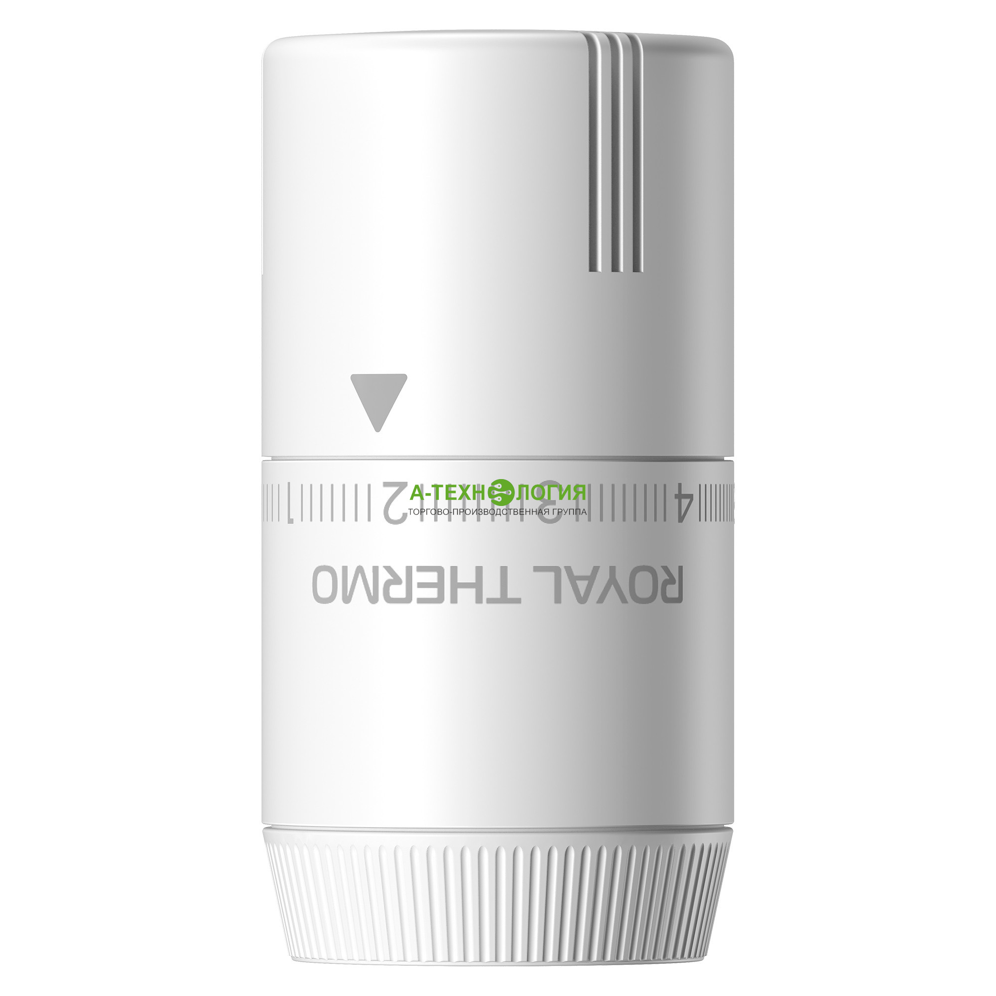 картинка Термостатическая головка ROYAL THERMO DESIGN М30х1,5 (Белый) А-Технология