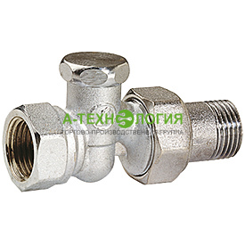 картинка R17DX004 Клапан запорный 3/4" прямой Giacomini А-Технология