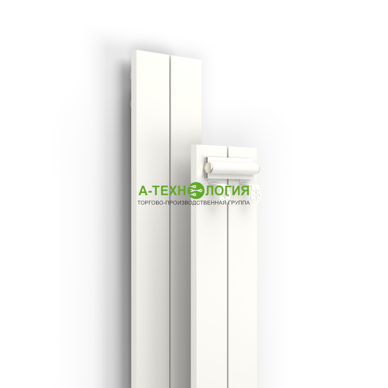 картинка Алюминиевые дизайн радиаторы MIVARMO горизонтальные  А-Технология