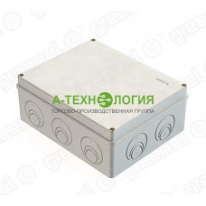 картинка Коробка распаячная открытой установки 240х195х90 IP44 Серый А-Технология