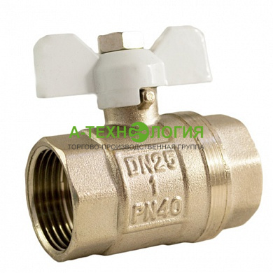 картинка кран шаровой sti г/г бабочка ду25