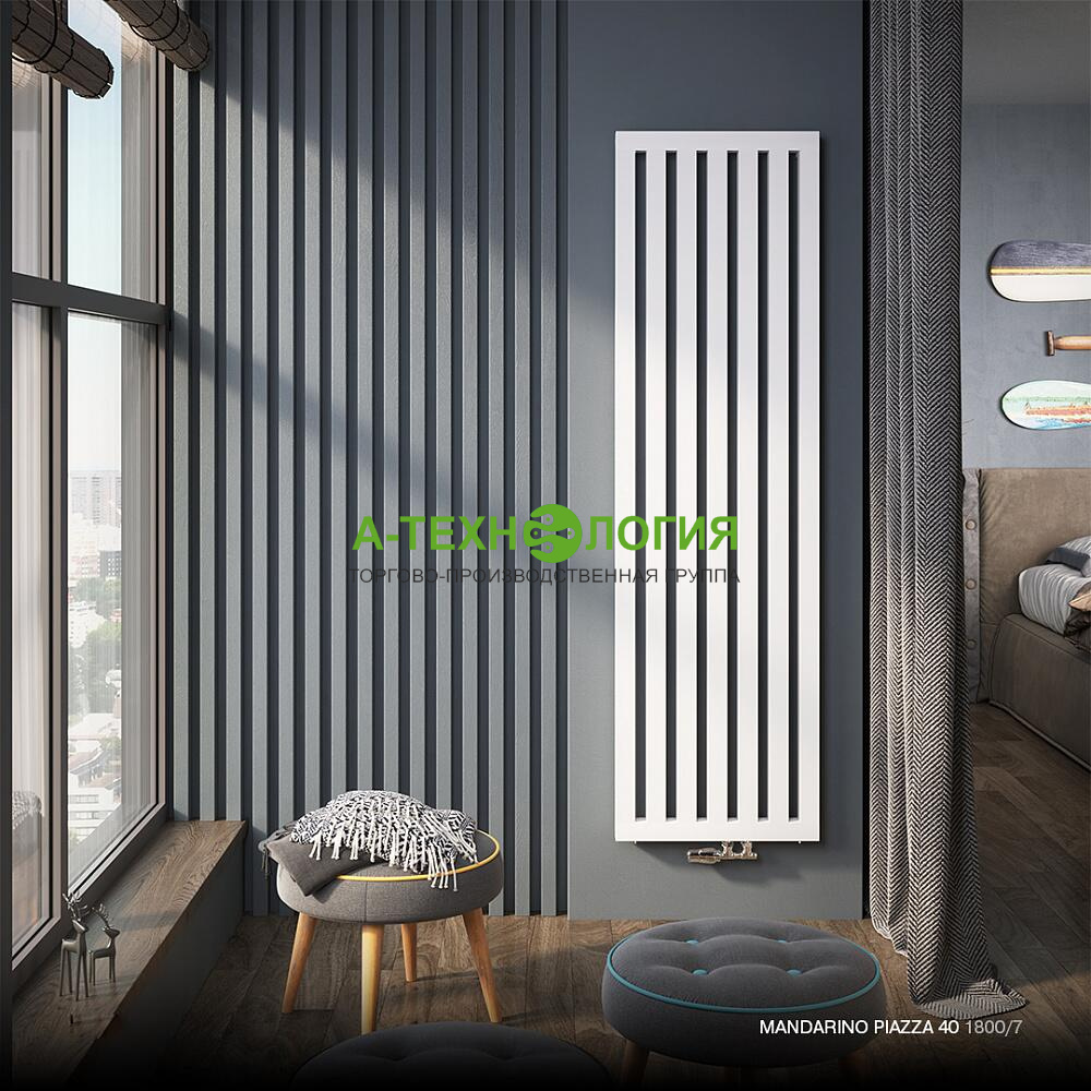 картинка Алюминиевые дизайн радиаторы MANDARINO А-Технология