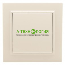 картинка МИНСК КНОПКА НАЖИМНАЯ СП, 10А, БЕЖЕВАЯ EKF А-Технология