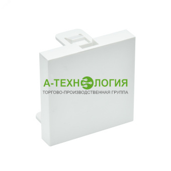 картинка Заглушка 2 модуля ЗК-00-02-П бел. PRIMER Белая А-Технология