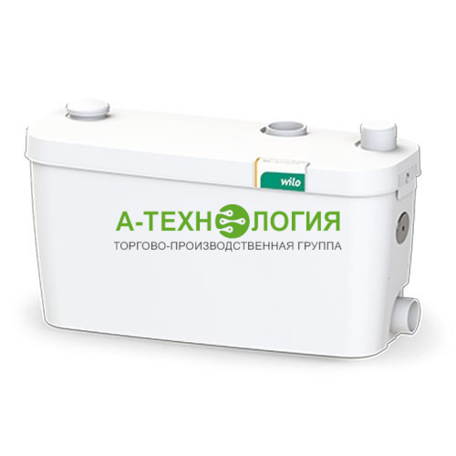 картинка Канализационная установка WILO HiDrainlift 3-37 (душевая кабина, умывальник, стиральная машина.) от магазина  А-технология