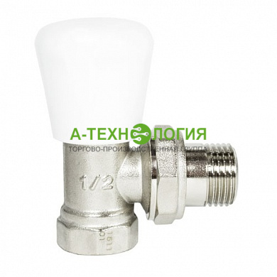 картинка Клапан регулировочный угловой STI 1/2". А-Технология