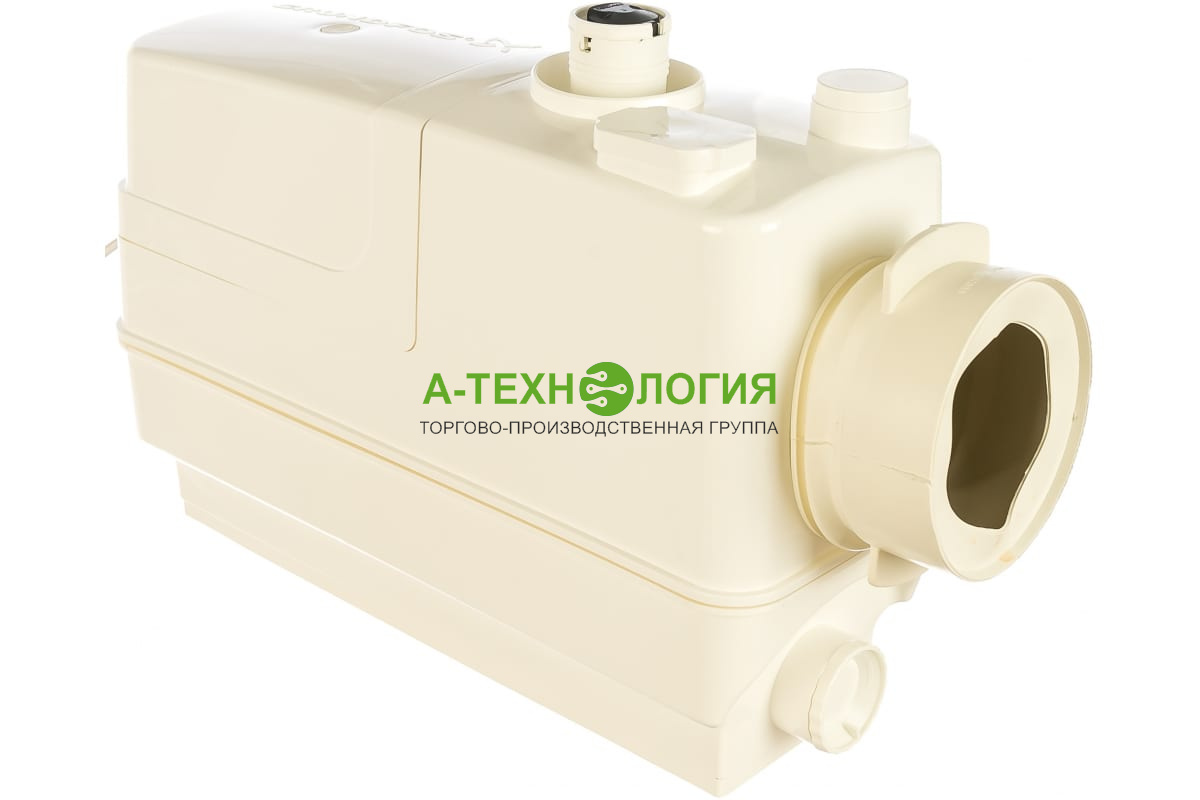 картинка Канализационная установка SOLOLIFT2 CWC-3 (Подвесной унитаз, душевая кабина, биде, умывальник.) от магазина  А-технология