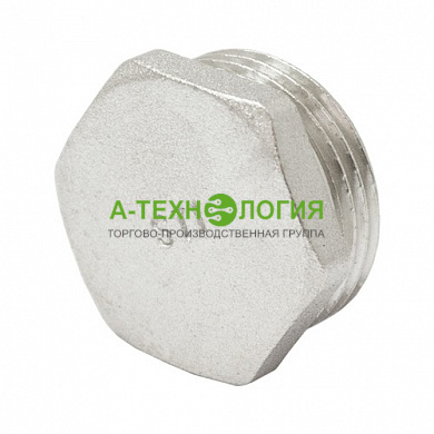 картинка Заглушка латунная Ду 15 НР А-Технология