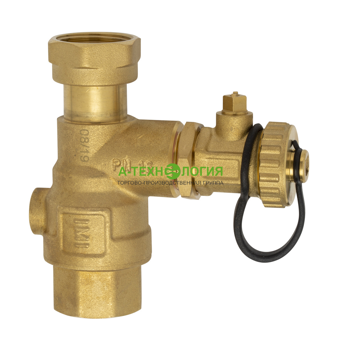 картинка 5351432 Запорный клапан с дренажем 3/4" DLV IMI PNEUMATEX  А-Технология