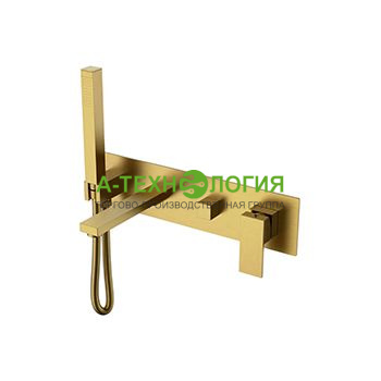 картинка 474-2BR Встраиваемый смеситель BOHEME Qubic Bronze А-Технология