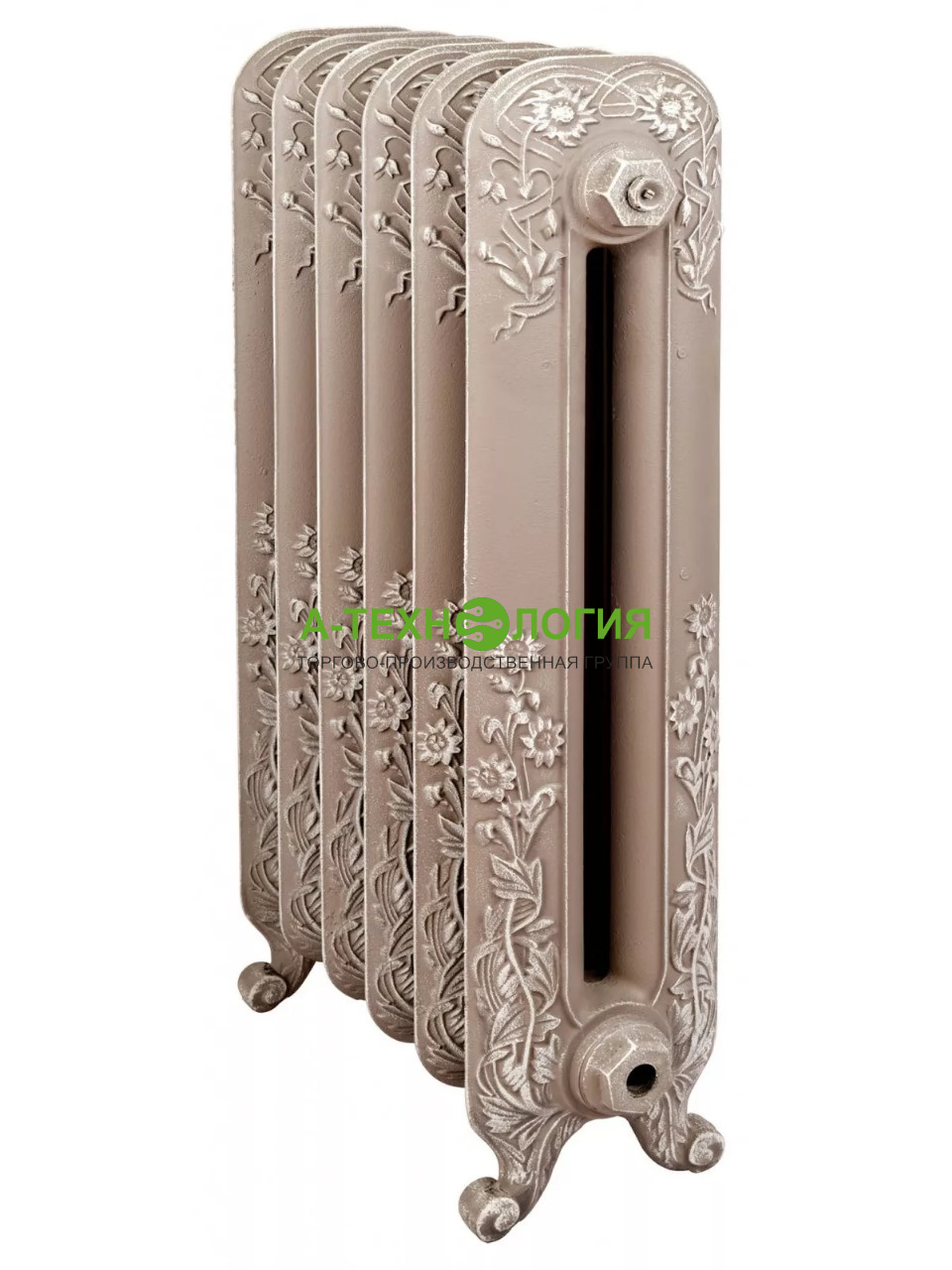 картинка Радиатор чугунный РЕТРО YORK 600 А-Технология