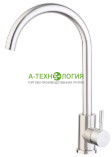 картинка SD390 Смеситель для кухни A-TEH Хром матовый. А-Технология