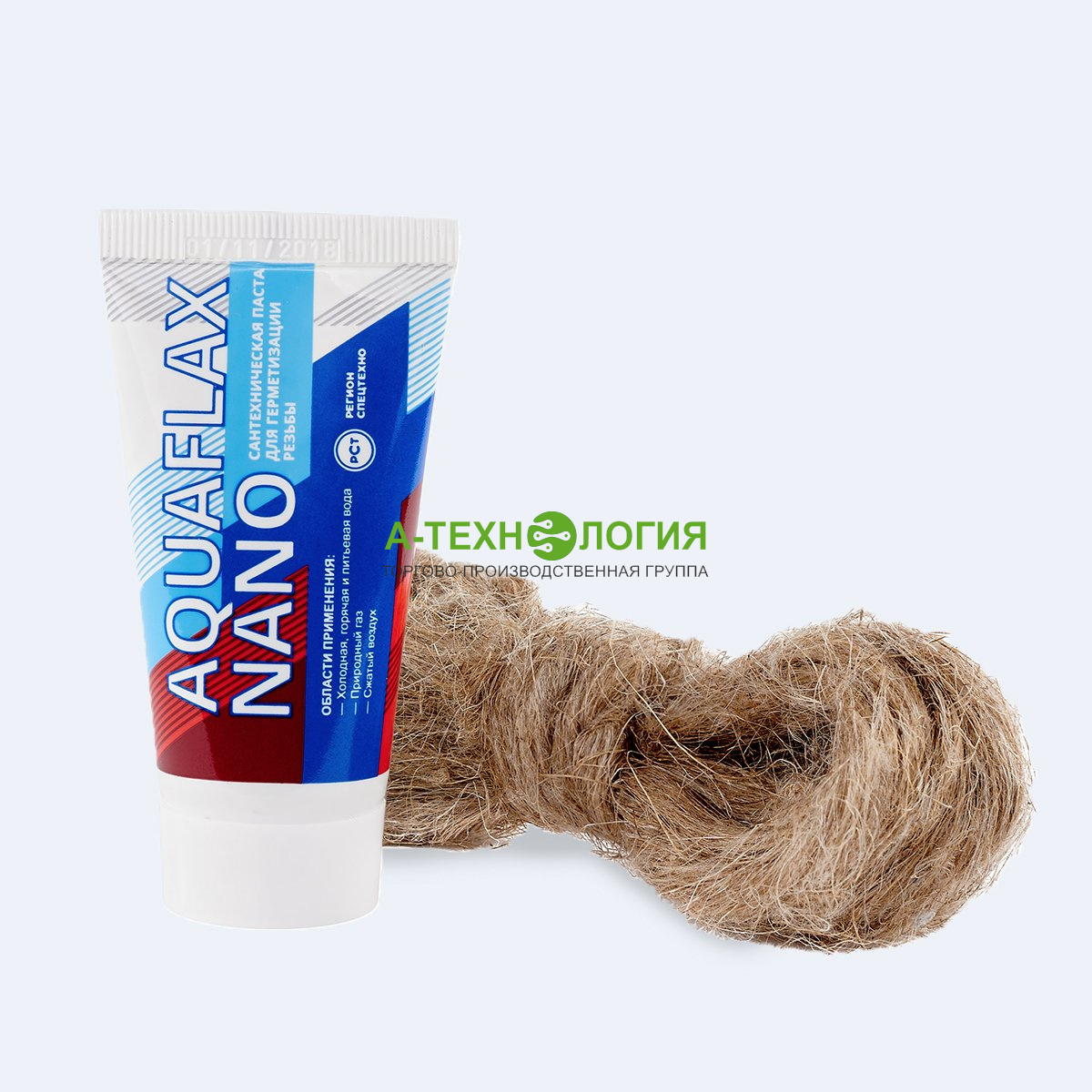 картинка ПАСТА И РОССИЙСКИЙ ЛЁН 30 Г+15 Г А-Технология