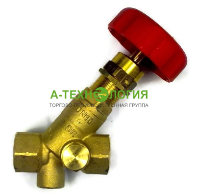 картинка 411762 Клапан балансировочный DN-20 ГЕРЦ ШТРЕМАКС-R А-Технология