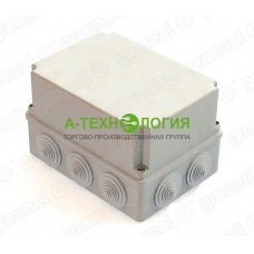 картинка Коробка распаячная открытой установки 190х140х120 IP44 Серый  А-Технология