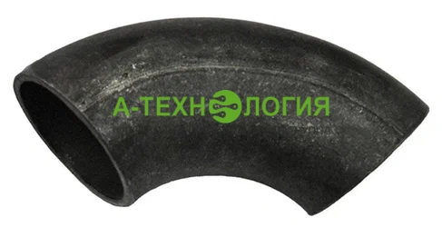 картинка Отвод стальной крутоизогнутый 90гр. Дн 89х3,5 (DN 80) шовный А-Технология
