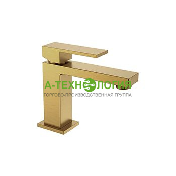 картинка 471-BR Смеситель для раковины BOHEME Qubic Bronze А-Технология