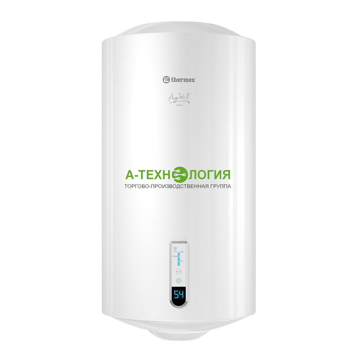картинка Водонагреватель накопительный THERMEX AUGA 100 V WI-FI А-Технология