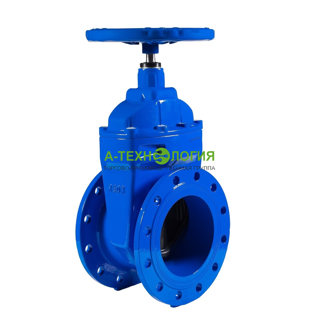 картинка задвижка чугунная reon тип rsv03 pn10 dn250 с обрезиненным клином 