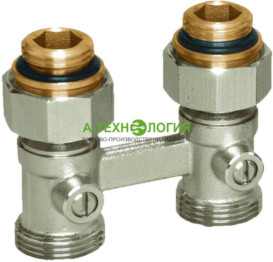 картинка Узел нижнего подключения 1/2"x3/4" прямой V&G VALOGIN А-Технология