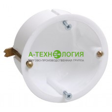 картинка Коробка распаячная открытой установки 100х100х50 IP55 Серый с откидной крышкой А-Технология