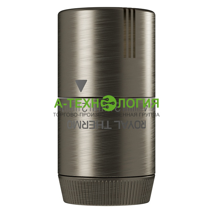 картинка Термостатическая головка ROYAL THERMO DESIGN М30х1,5 (Никель матовый) А-Технология