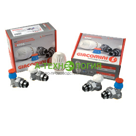 картинка R470FX003 Комплект термостатический 1/2" угловой Giacomini А-Технология