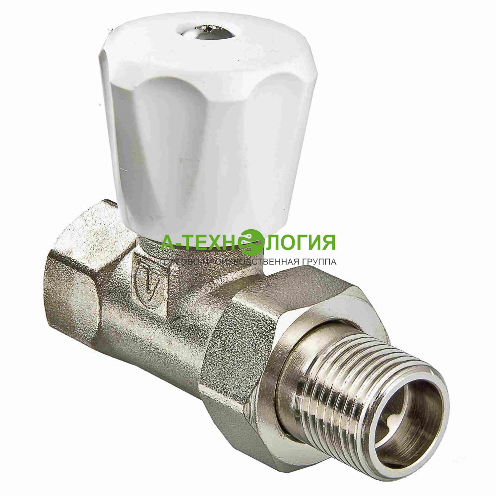 картинка VT.008.N.04 Клапан регулирующий прямой 1/2 "VALTEC"  А-Технология