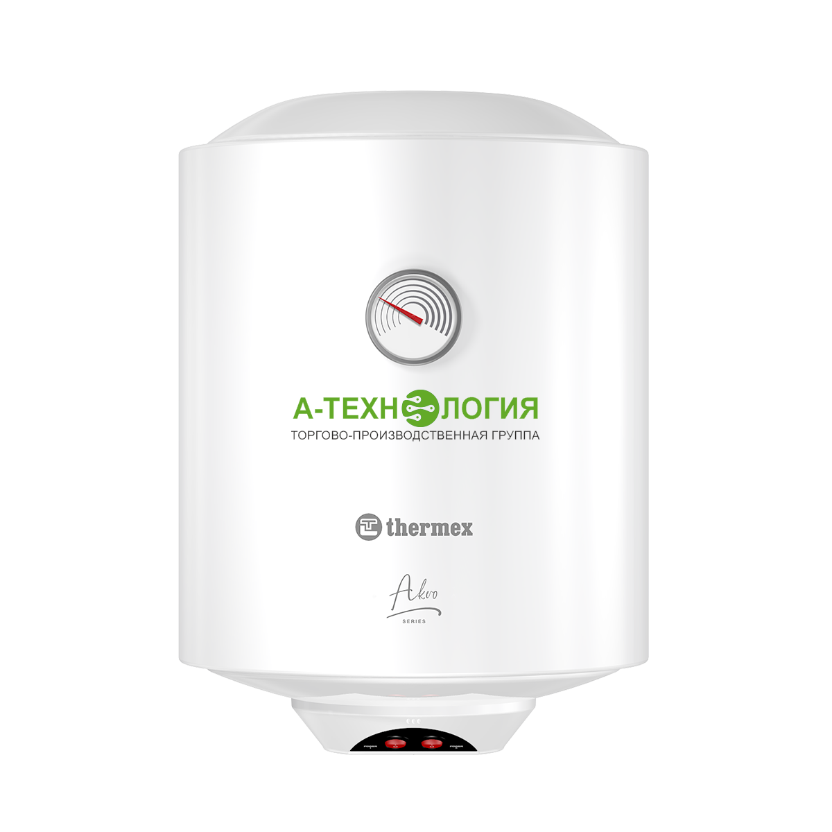 картинка Водонагреватель накопительный THERMEX AKVO 30 V SLIM А-Технология