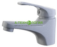 картинка SD34116-09 Смеситель для раковины A-TEH Графит. Излив:11 см А-Технология