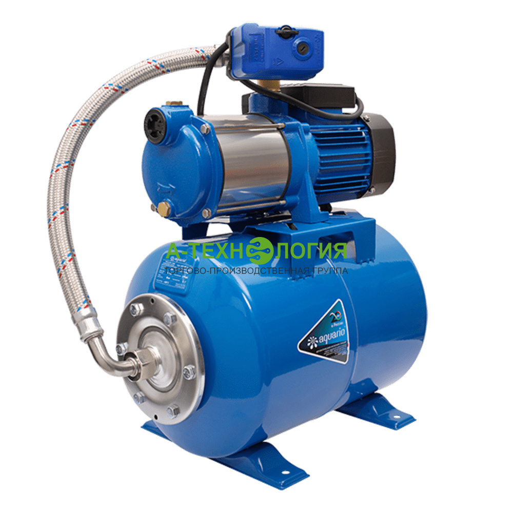 картинка Насосная станция AQUARIO AUTO AMH-125-6P(50л) от магазина  А-технология