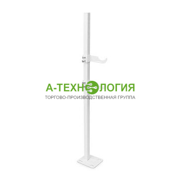 картинка Кронштейн напольный регулируемый (640)мм 2 крючка (Чугун,Алюм,Биметалл). А-Технология