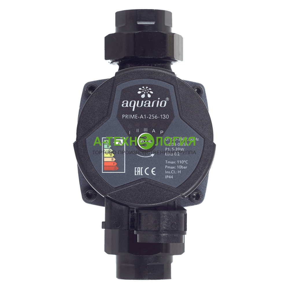 картинка Циркуляционный насос AQUARIO PRIME-A1-256-130 с гайками, без кабеля от магазина  А-технология