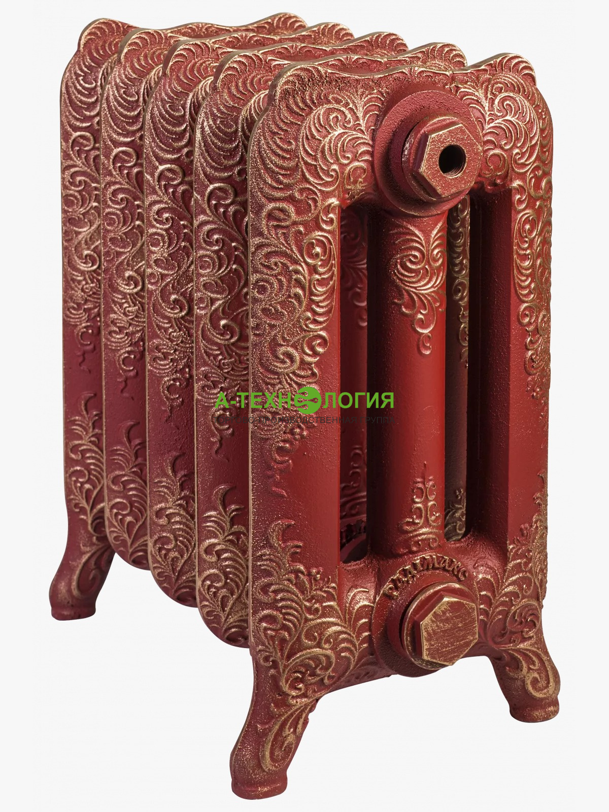 картинка Радиатор чугунный РЕТРО BRISTOL 300 А-Технология