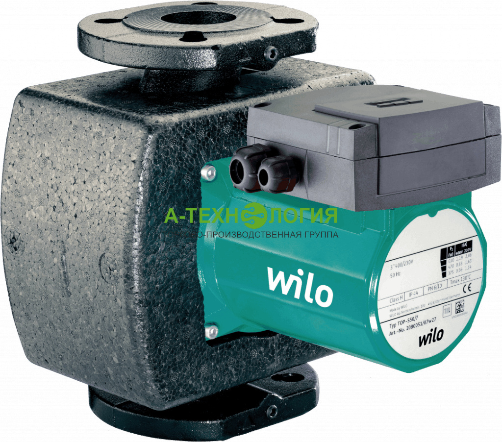 картинка Насос циркуляционный WILO TOP-S 65/10 ЕM PN6/10. 340 от магазина  А-технология