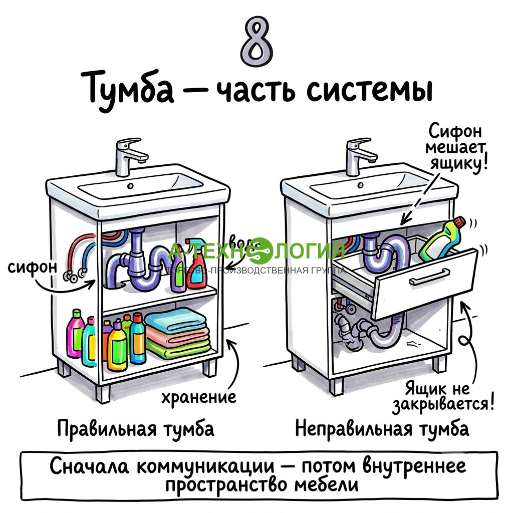 тумба — часть системы