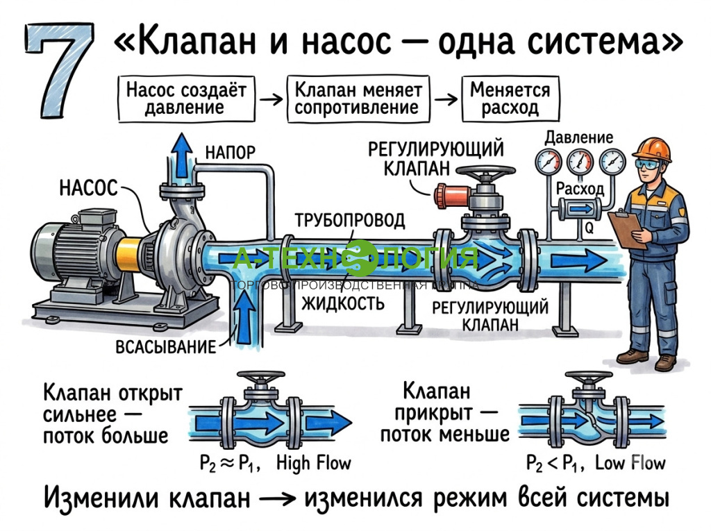 клапан и насос это одна система клапан и насос это одна система