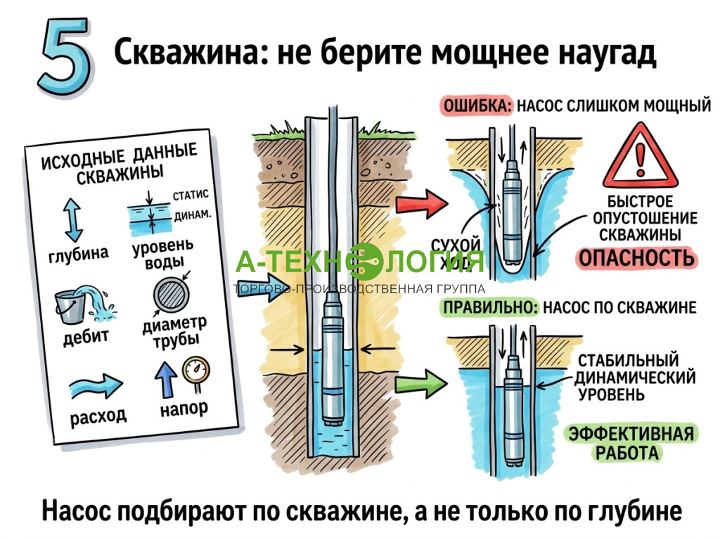как выбрать насос правильно
