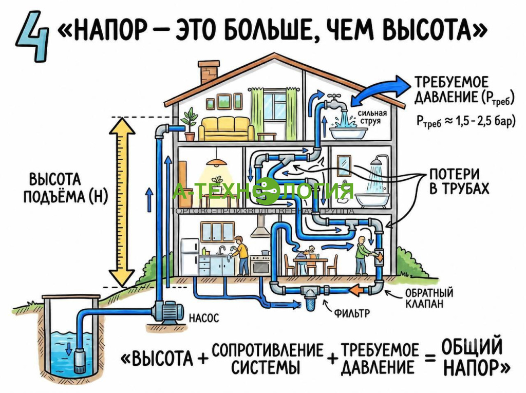 на что смотреть при выборе насоса
